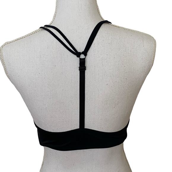 I Love Your Style Womans Size 38C Solid Black Padded Underwire Front Closure Bra - Picture 2 of 5